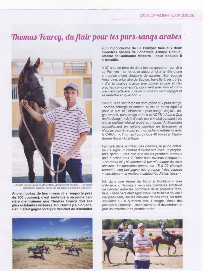 Thomas Fourcy article